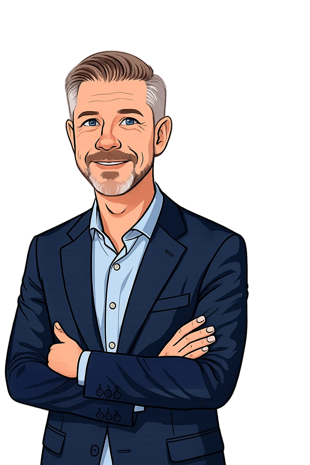 Illustration of attorney Jay Kovar